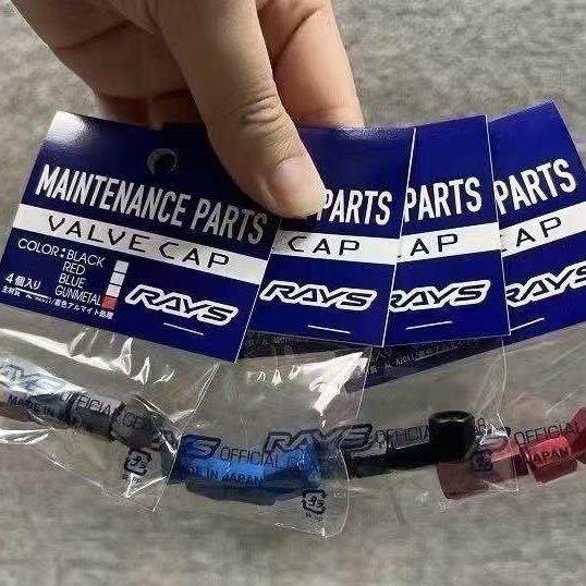 rays轮毂气门嘴帽气门芯帽bbs轮毂轮胎高端小汽车气门嘴帽铝合金
