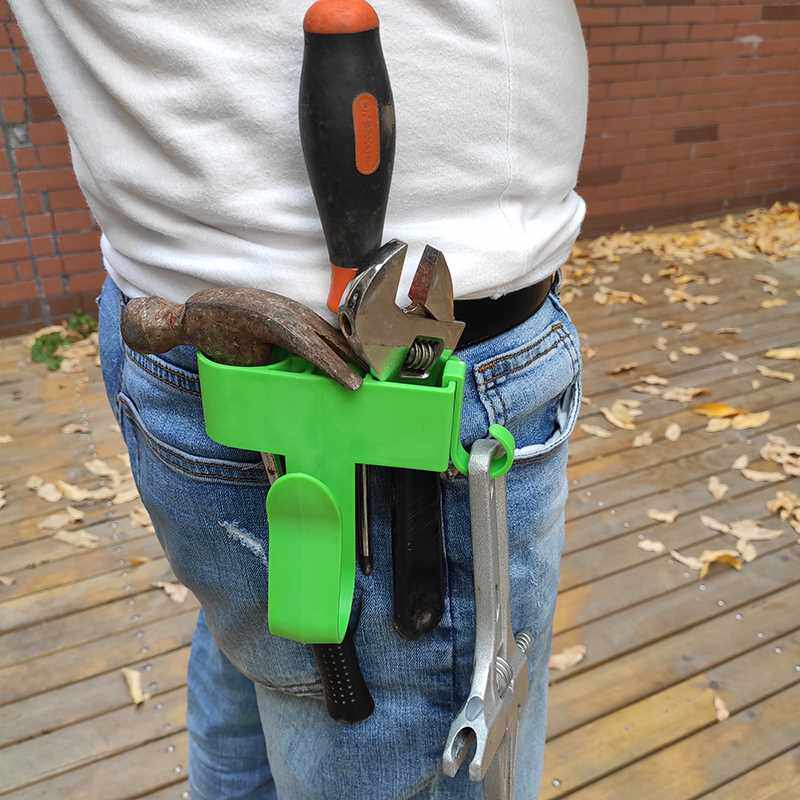 电动扳手挂腰架带挂钩皮套电钻具包木工工瓦工腰带支架子挂架