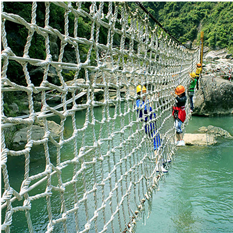 攀爬网防护网游乐园攀爬拓展训练绳网户外防猫网楼梯阳台防护网子