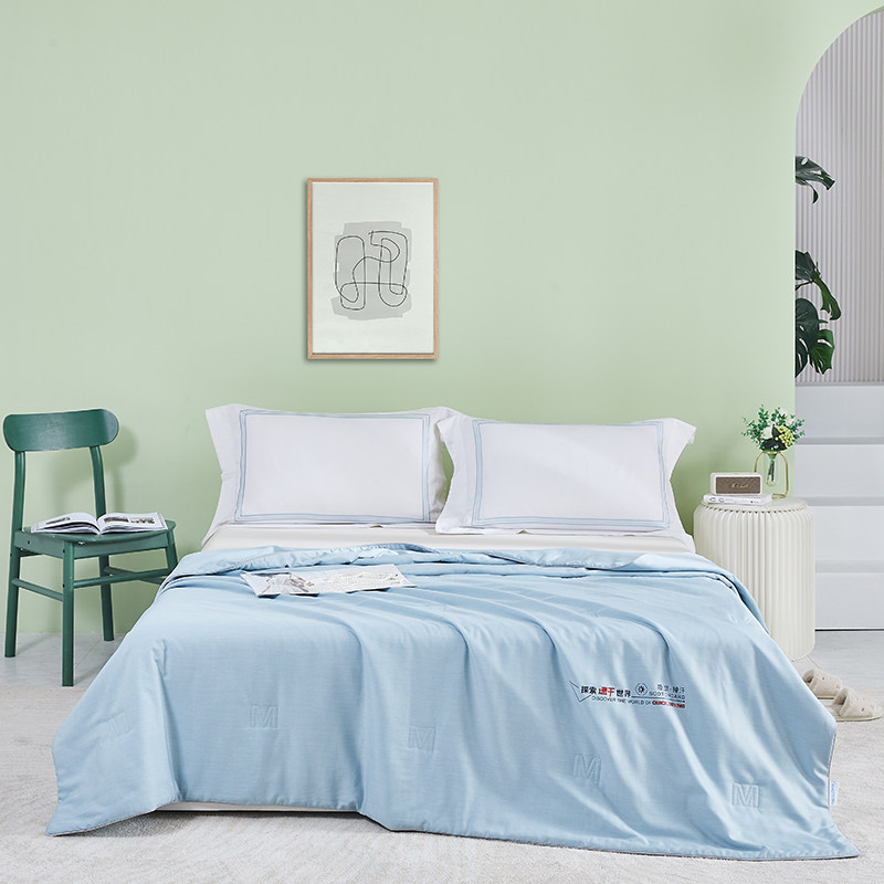 奥若拉被子夏凉被吸湿凉感夏被