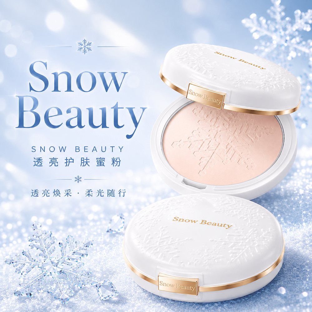 日本SNOW BEAUTY 亮白护肤蜜粉(2026款)25g/盒透亮均匀肤色