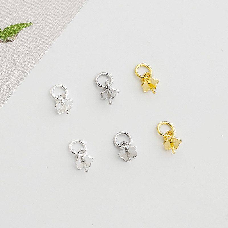 扣DIY托吊坠S925空托项链水晶纯银托盘配件扣头吊坠珍珠梅花镀金,饰品/流行首饰/时尚饰品新,其他DIY饰品配件,淘宝优惠券,粉丝福利购,淘宝优惠卷