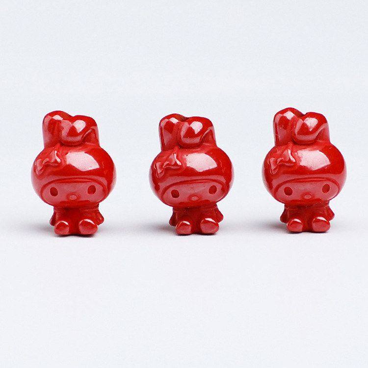 配件小兔子DIY手链朱砂隔珠散珠砂编绳生肖帝王天然儿童兔年可爱,饰品/流行首饰/时尚饰品新,其他DIY饰品配件,淘宝优惠券,粉丝福利购,淘宝优惠卷