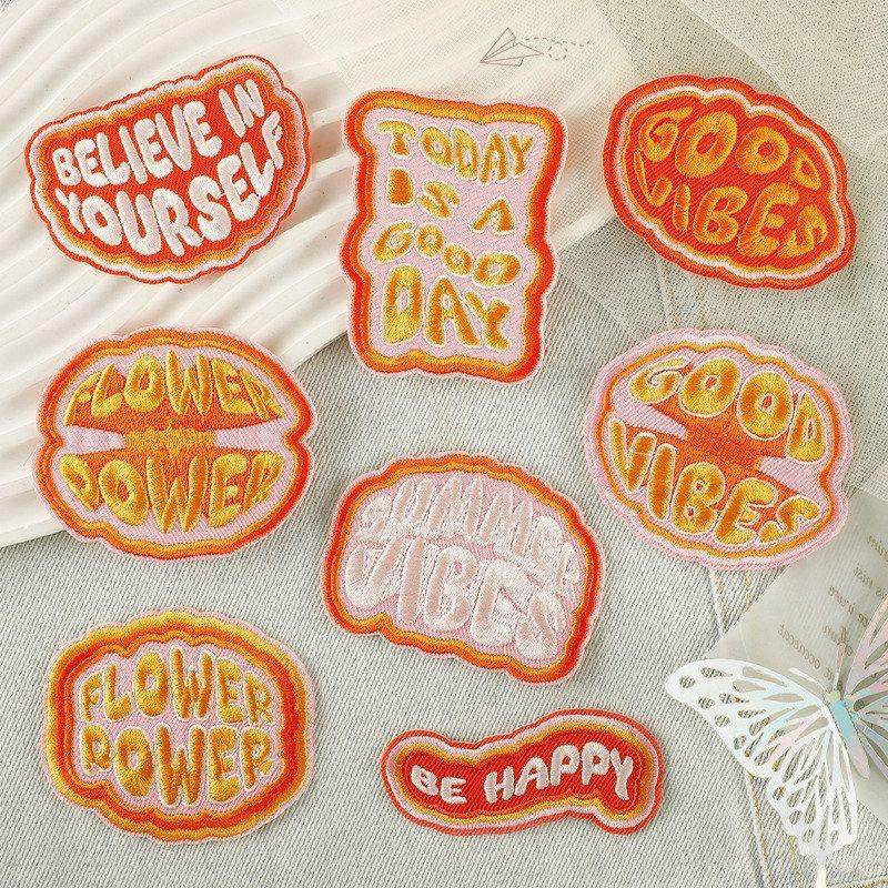 补丁贴手账英文字母衣帽标绣花刺绣电脑布贴服装辅料布标原创diy,居家布艺,布贴,淘宝优惠券,粉丝福利购,淘宝优惠卷