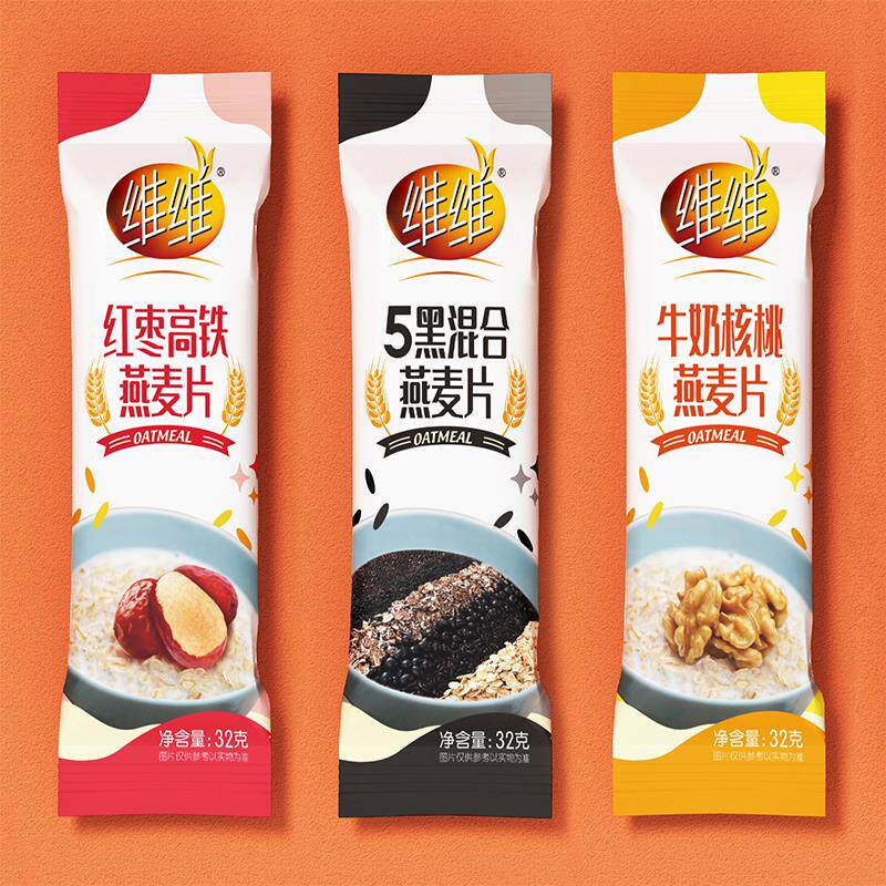 维维红枣高铁牛奶核桃五黑混合燕麦片30小条960g散装营养早餐冲泡使用感如何?