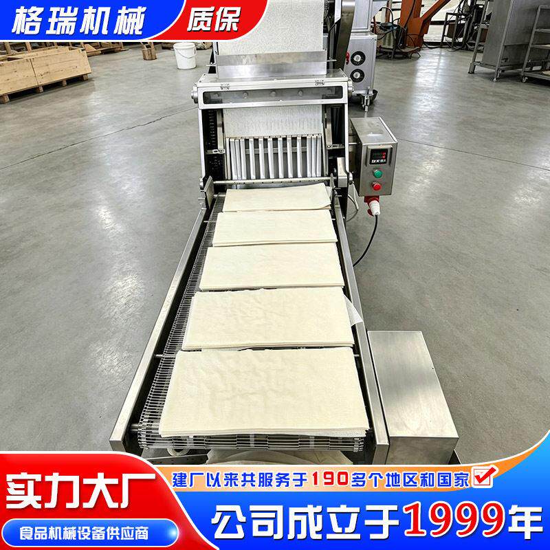 新型电加热蛋皮机 全自动春卷皮机 滚筒式蛋饺蛋皮机
