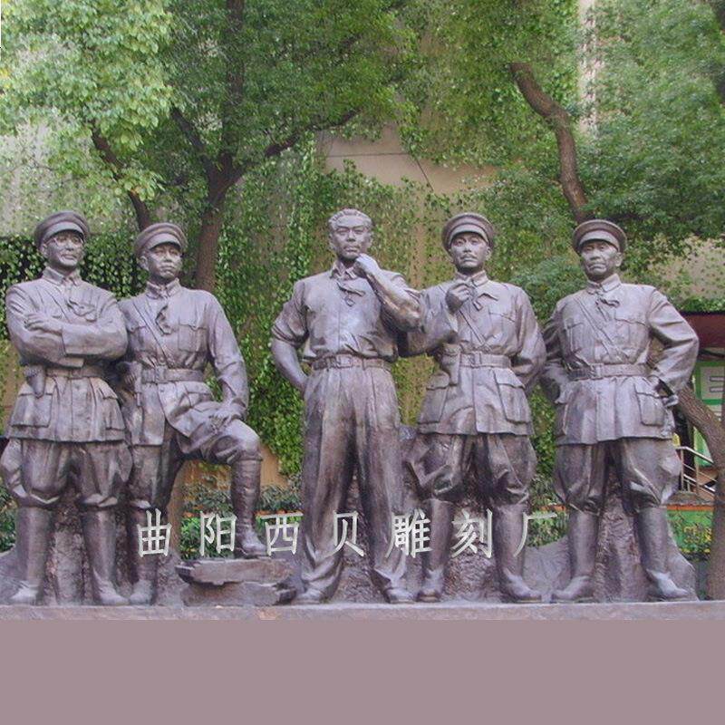 铜近人物雕像厂家销售红色主题雕塑铸铜现伟人雕塑主席像