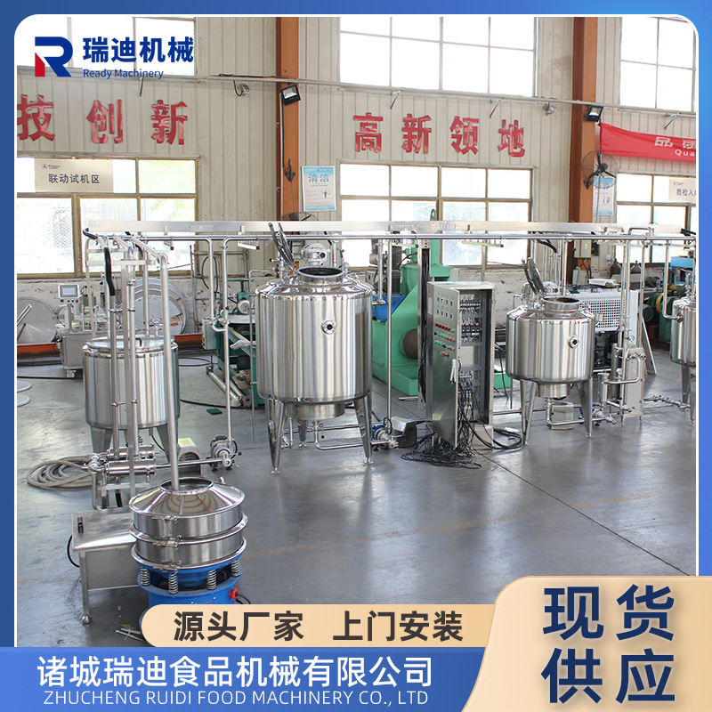 小型柑橘汁生产线 全自动三合一饮料灌装机 整套柑橘果汁加工设备