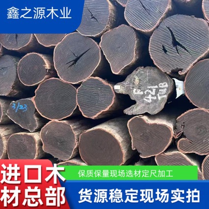 所罗门大叶紫檀原木木板材料 东非黑黄檀雕刻工艺品黑檀乌木木棒