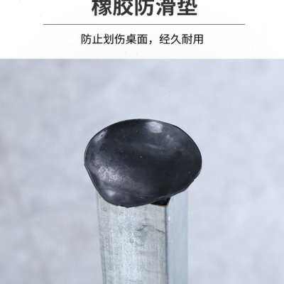 镀锌十字架大圆桌架子铁艺加厚桌腿支架折叠桌脚简易桌架子可定制