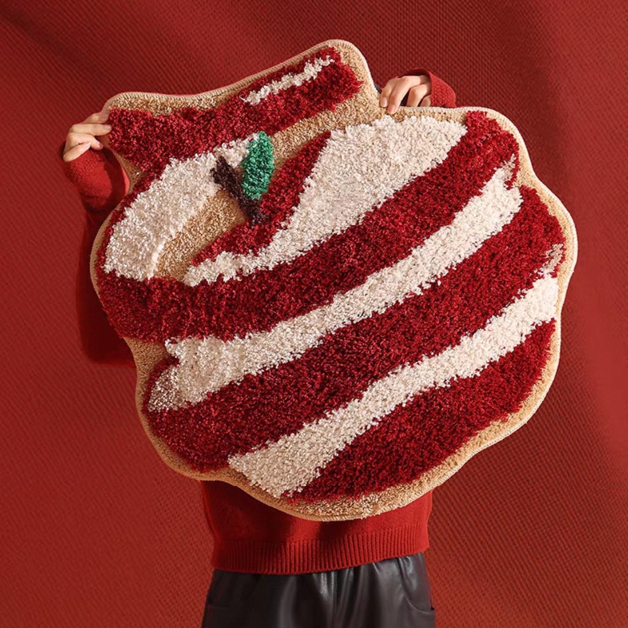 加厚创意圣诞节浴室吸水防滑地垫