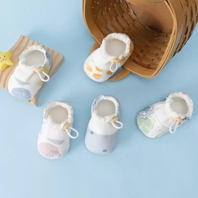 婴儿鞋612个月春夏季薄款松紧扣