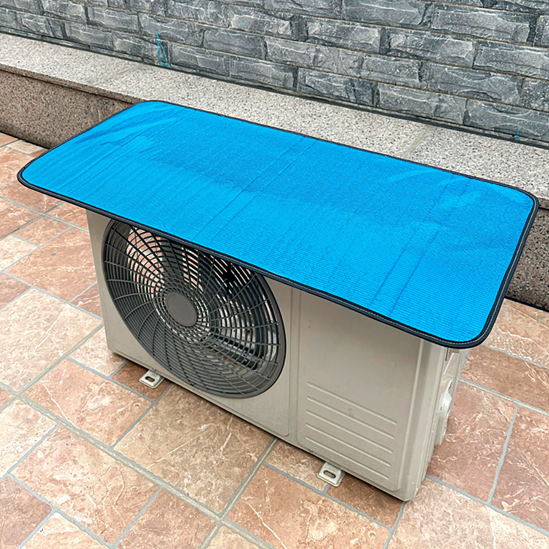 省电28%进口隔热降温PVC塑胶盖顶防晒防雨适用格力美的外机保护罩