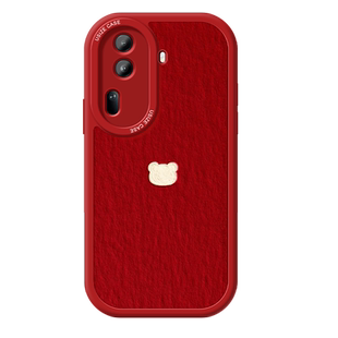 适用opporeno14手机壳reno11pro保护套0pp0挂件新款find x8硅胶防摔reno8全包reno7se软壳磨砂5k简约小熊女款