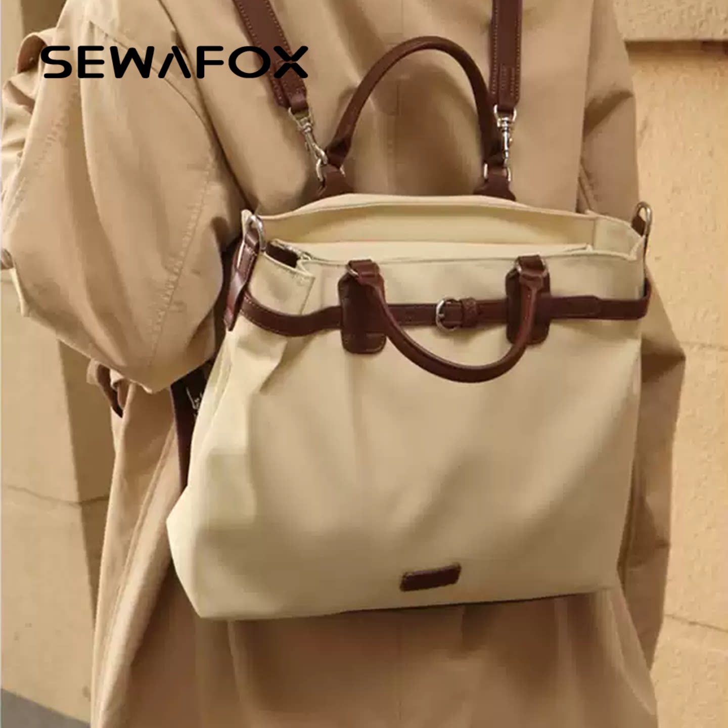 SEWAFOX大容量学生双肩背包女