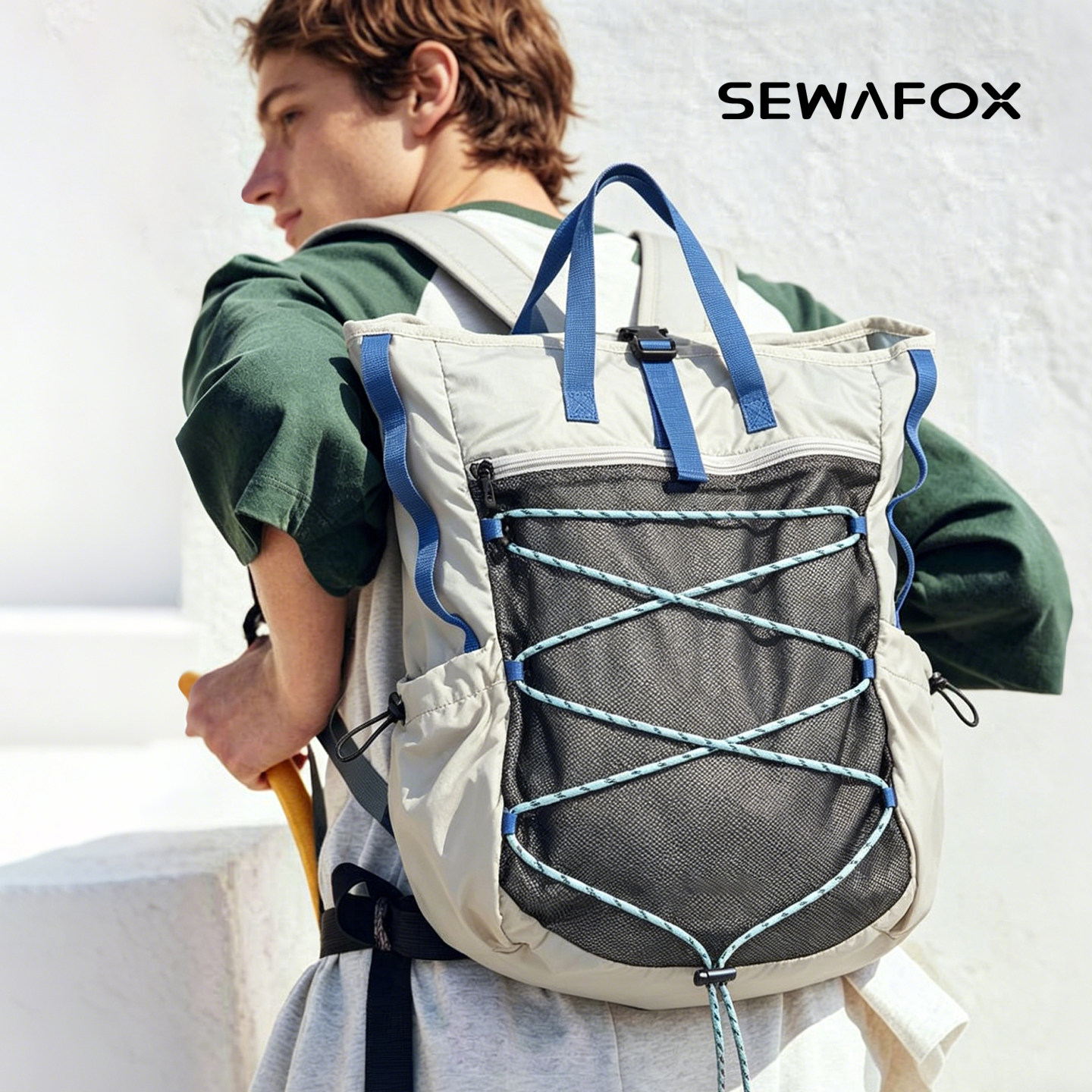 SEWAFOX休闲书包女生背包女包