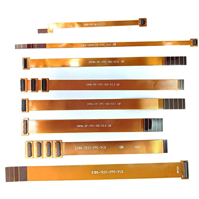 03/05间距测试排线13/25/31/39/45pin芯btb带zif连接器延长转接