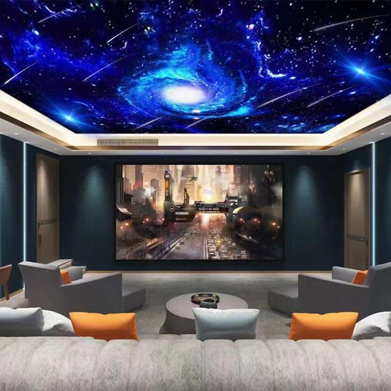 天花板氛围灯星空顶吊顶满天星展厅卧室酒吧家庭影音室氛围光纤灯