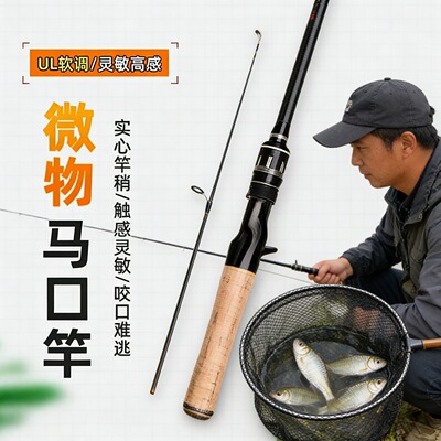 微物路亚竿马口竿ul调/L调翘嘴白条钓鱼竿渔杆直柄枪柄供货