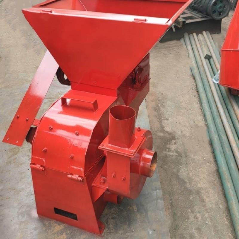 全自动干杂草花生秧粉碎机玉米芯粉碎机型号全粉糠机薄利多销