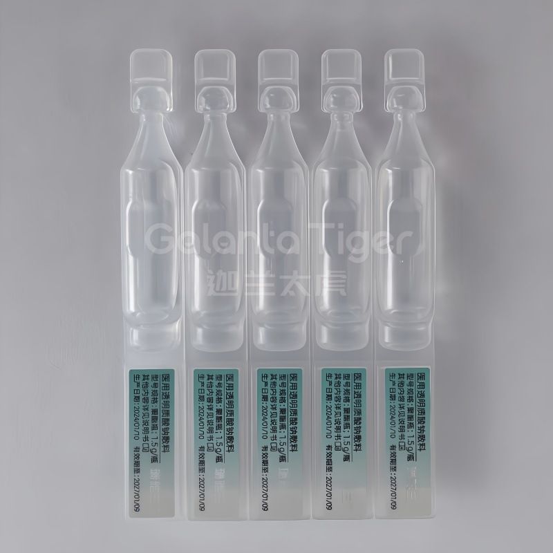 次抛管尾部贴标机全自动TPM-100平面透明联排管塑料小安瓶贴标机