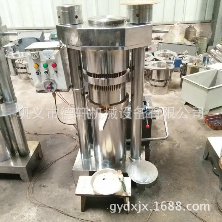 冷榨油葵山茶黄豆压榨机花生芝麻大豆榨油机液压设备油菜籽榨油机