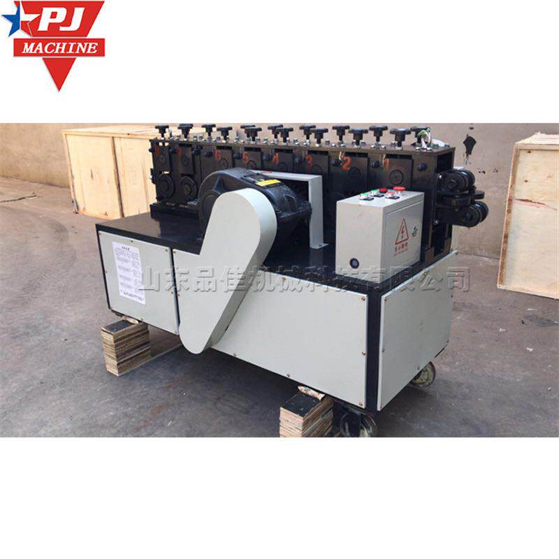 建筑管材方管调直设备 脚手架架子管矫正设备 圆管校正调直机