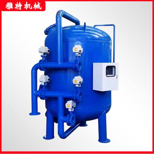 石英砂过滤器全自动碳钢树脂活性炭锰砂水处理多介质机械过滤罐