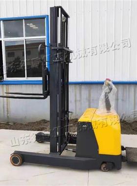 电动液压堆高车 自动站架式托盘叉车 Electric stacker crane