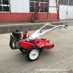 高效农田耕作两驱微耕机 多功能水旱两用电启动汽油动力耕地机
