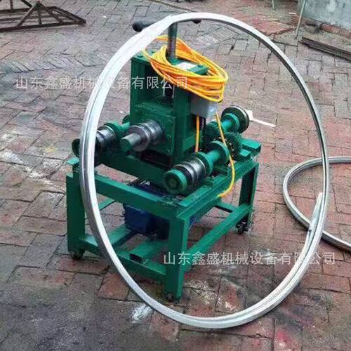 76型铁艺折弯机 大棚弯弧用76弯管机 方管圆管小型立式弯管机厂家