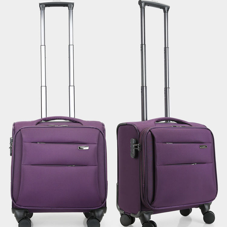 新款小型春秋航空登机箱14寸16寸牛津布拉杆旅行箱女18寸轻便行李