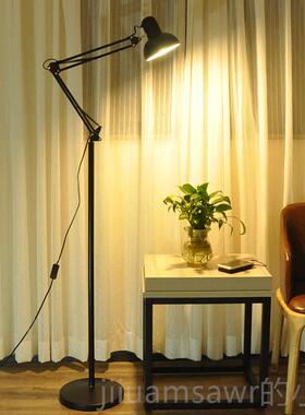 新款落灯客厅地D卧室书房桌现代简约网红极简轻奢insLE遥控立式风