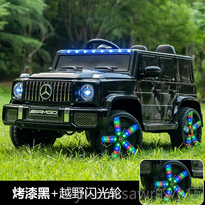 新款儿童电动车四轮汽宝宝具车可坐玩人男孩可遥控大生g越野日车