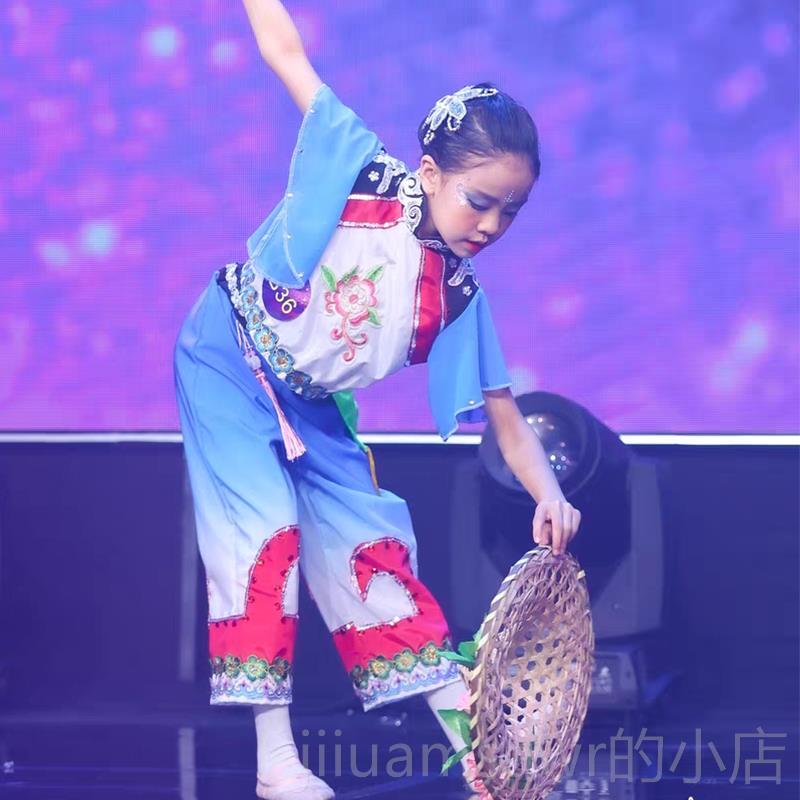 新款梦族舞蹈服一儿童古典舞水瑶演出服表演服装女中六国舞民傣族