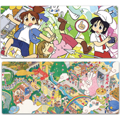 CITY小城日常南云美鸟新仓泉和子鼠标垫超大号键盘桌垫