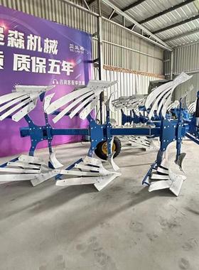 新款农用深犁卡座栅条ZOM式液翻压向调幅深松双犁地机调耕幅液压