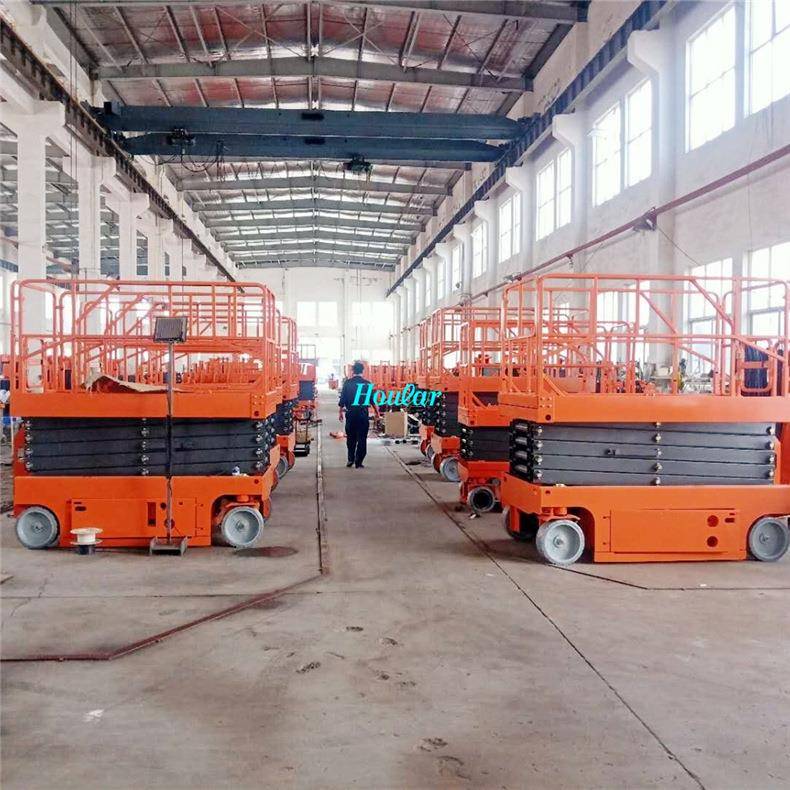 F作SJY自行走叉式升降平剪台（液驱压动）高FSJY0608空业平台 移