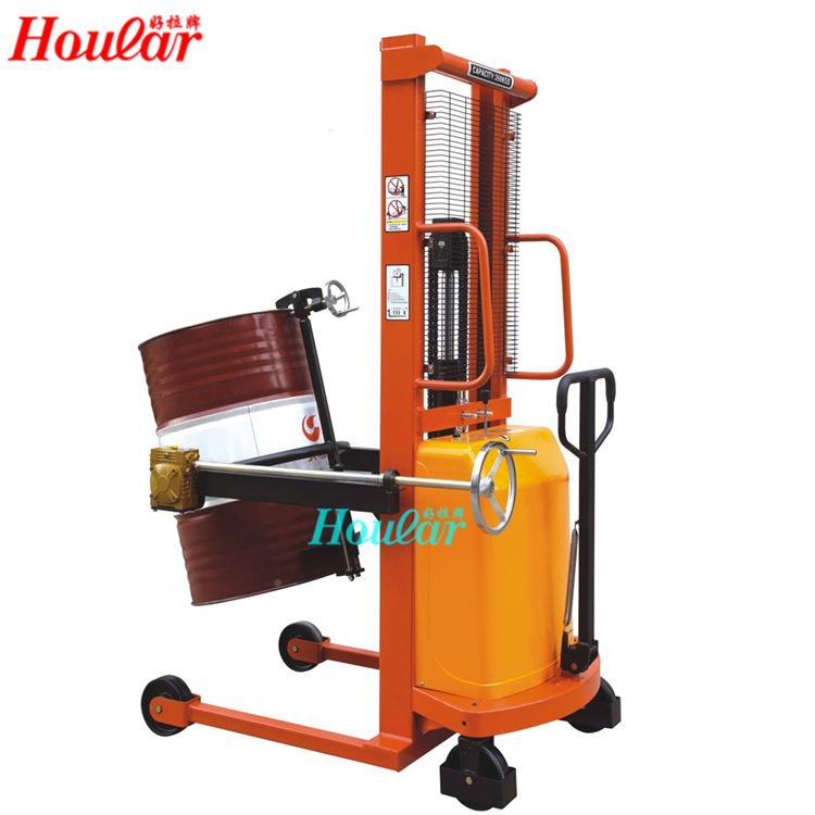 EEDS50-1D半翻电动油桶自车动油桶倒料车 倾倒转S车