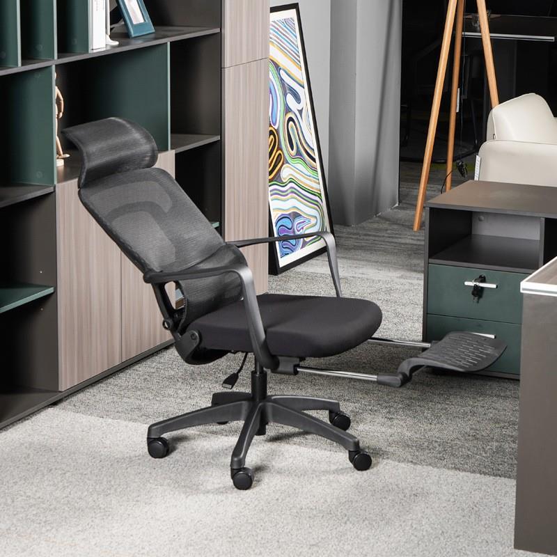 办公室职员旋转电脑布办DX7118椅 网躺两用久坐不公累人体可工学