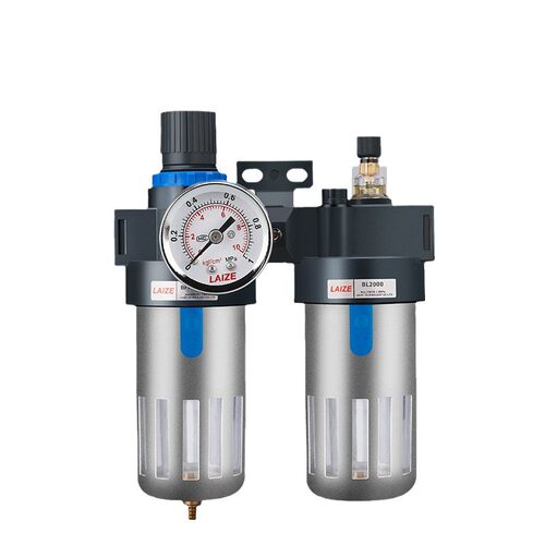 莱泽气动气源处理器油水分离器二联件BFC2000/30004000过滤调压阀