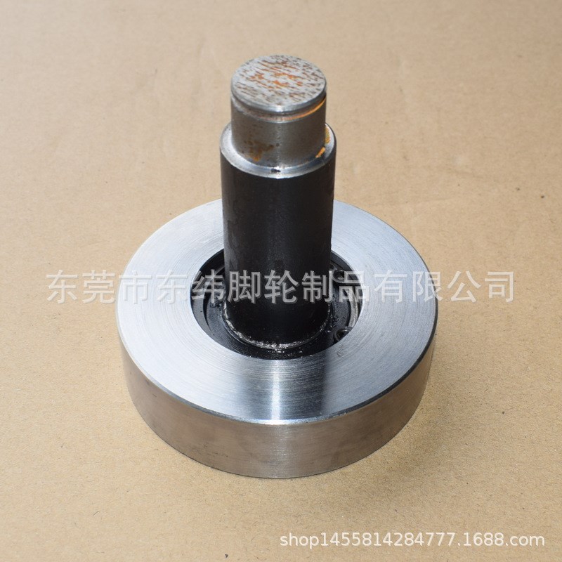 来图做各种导向轮 垂直定向轮 实心45号钢不锈钢平边轨道轮