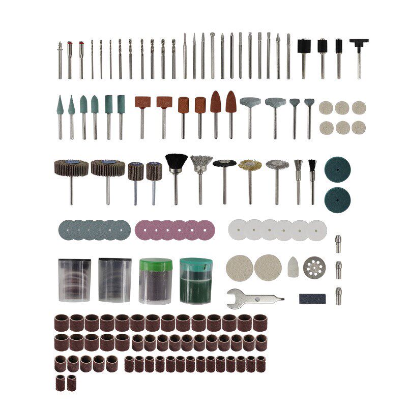 跨境新款 电磨配件276PC 239PC 145PC套装研磨旋转工具配件组合