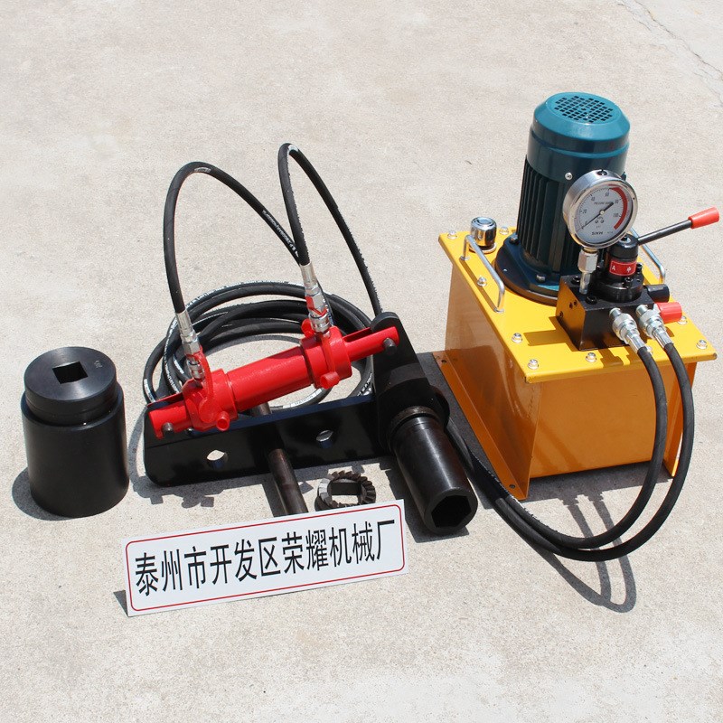 销售FLB型套筒螺栓螺母紧固拆卸电动M56M60大功率液压扭矩扳手