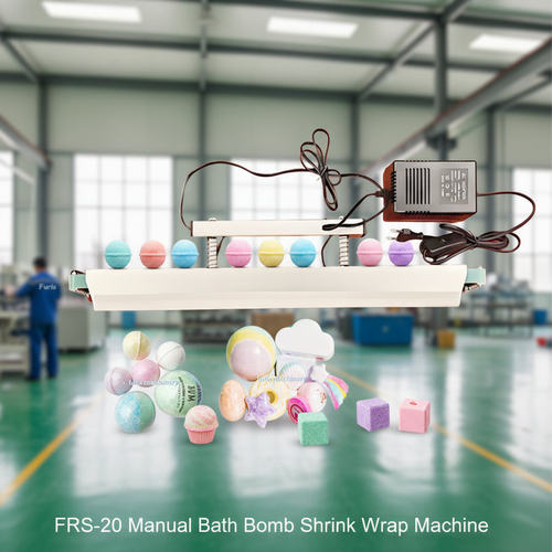 小型手持式手动pof热收缩膜浴盐泡澡球封口封边机bathbombpacker