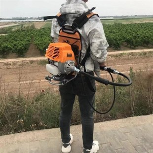 格致铜牛四冲侧挂式背负式割草机大功率四冲程汽油动力背负除草机