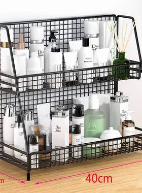 化妆间收纳盒桌面置物架梳妆台收纳架子书桌 Storge rack Shelf