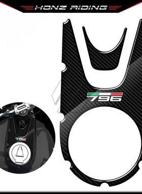 For Ducati Monster 796 2008 2014 3D Carbon look Motorcycle