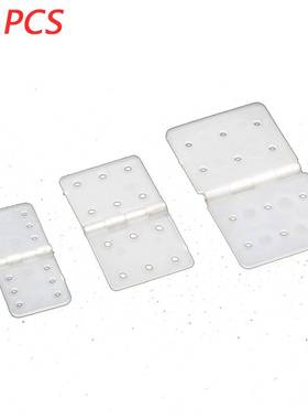 20PCS RC Model Plane Aircraft Plastic Hinges Pinned Fixed-w