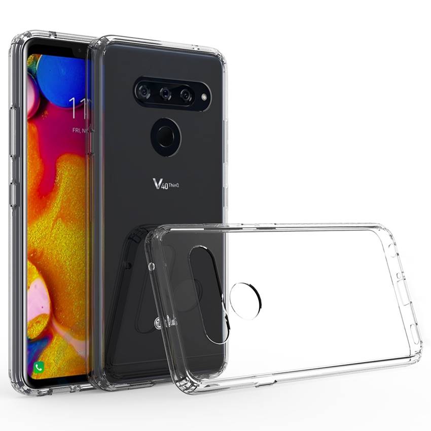 Hybrid Shockproof Cover Air Cushion Case LG V40 ThinQ Acryl